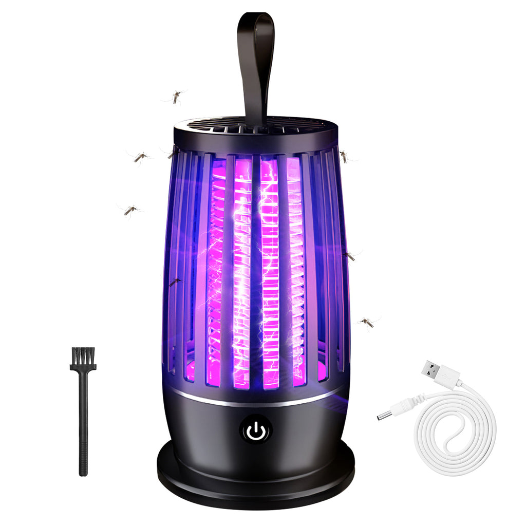 Mosquito Killer Lamp Bug Zapper - 
Rechargeable UV Light Trap, Indoor & 
Outdoor, Night Light for Summer